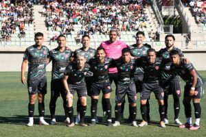 Equipo titular del Club Deportes Copiapó ante Coquimbo Unido