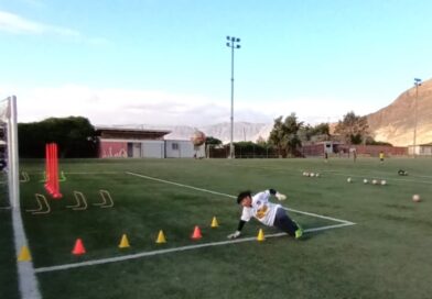 Intensa preparación de selección infantil de fútbol de Chañaral