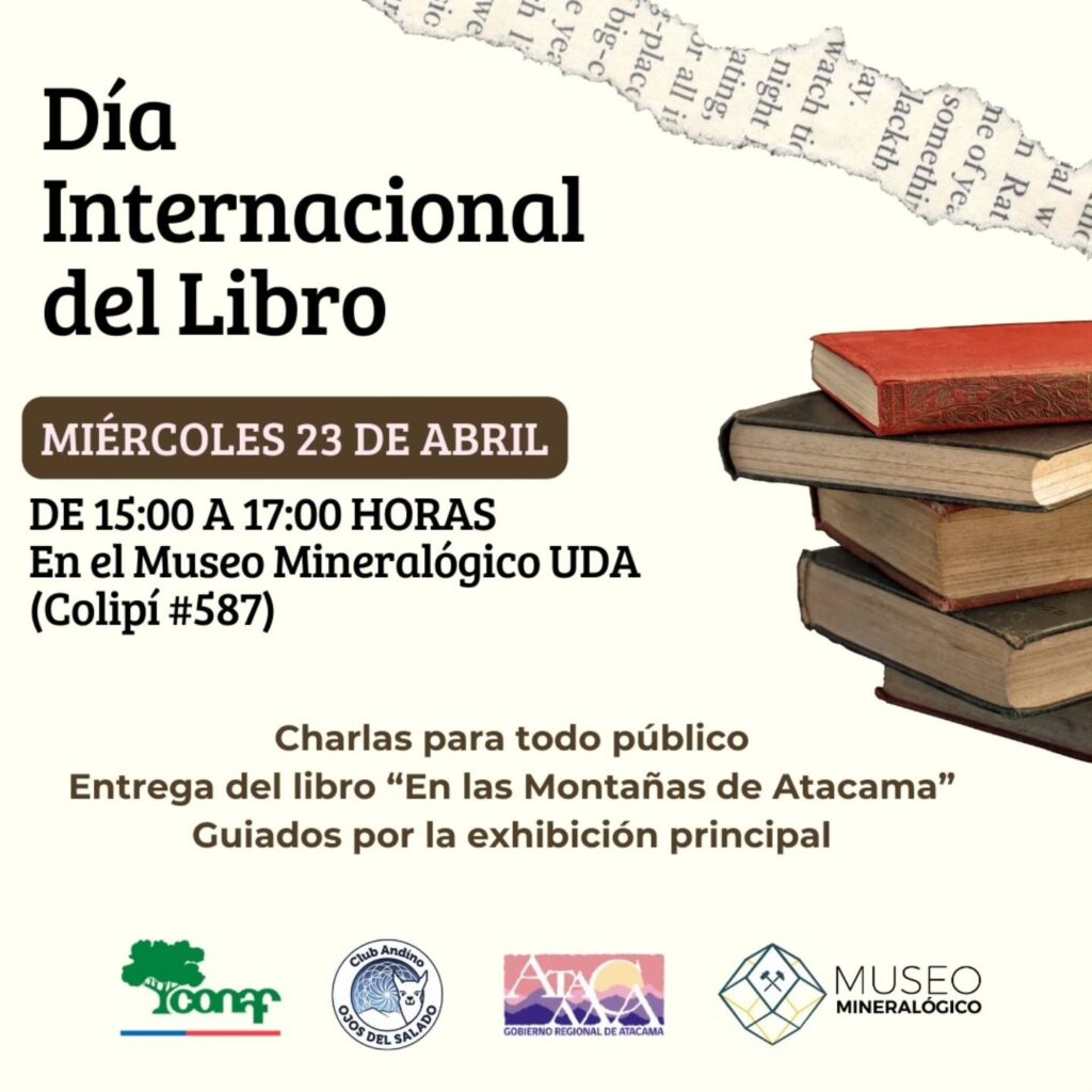 Museo Mineralógico celebra el Día del Libro con actividades especiales